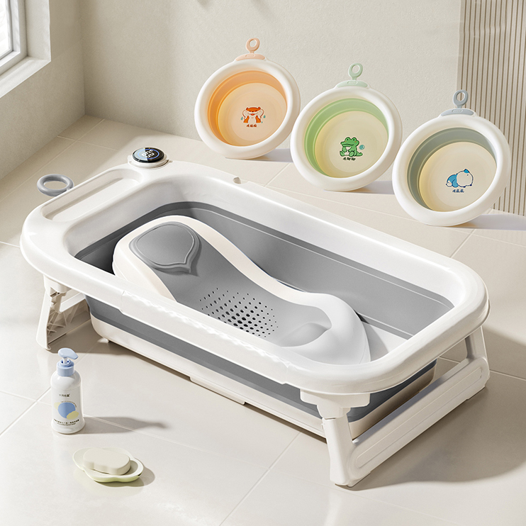 5pc Baby Shower Basin Set with Floating Cushion